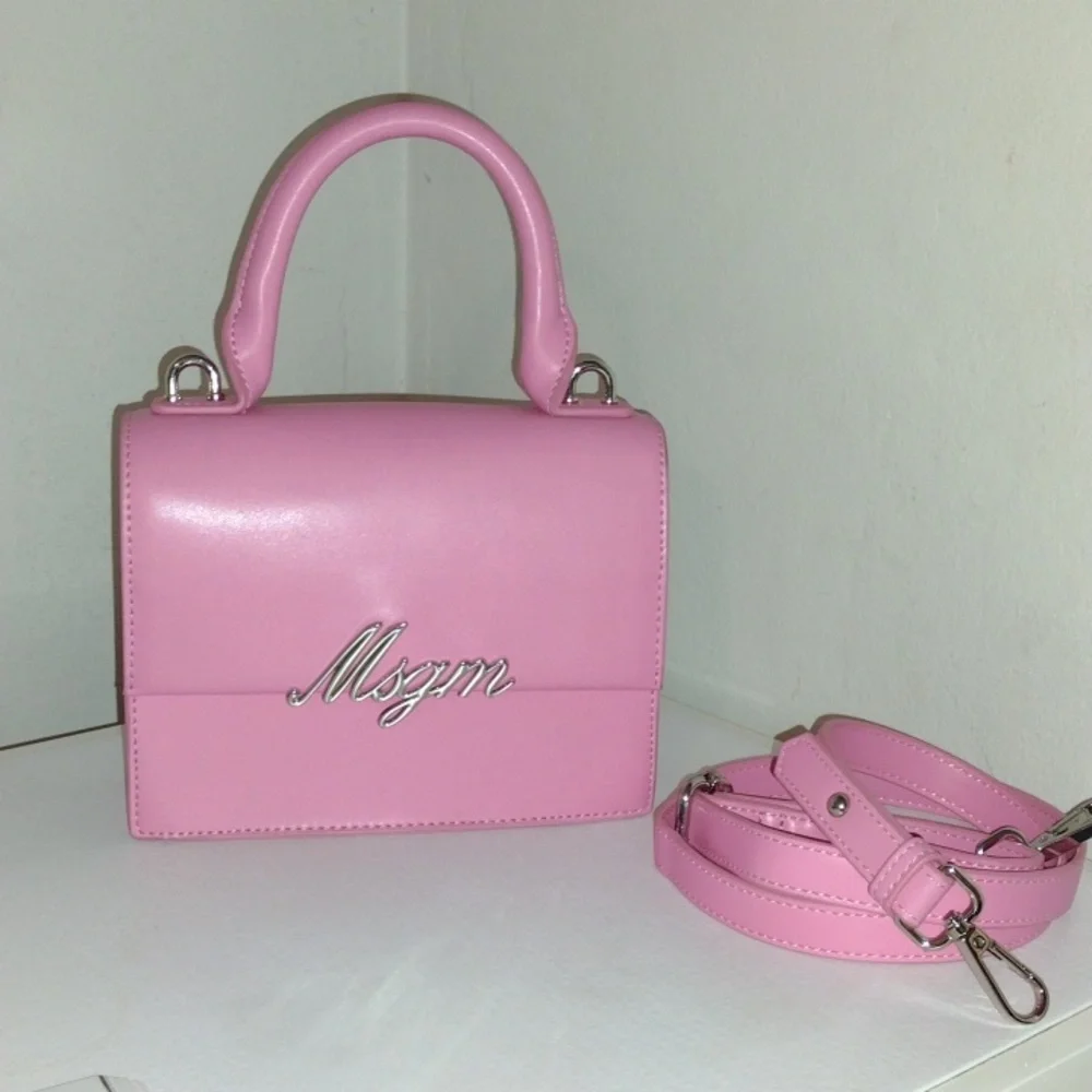 MSGM Bubblegum Pink Mini Bag - Picture 5 of 16